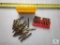 Lot Approx 29 Rounds 30.06 Ammunition & 2 Plastic Holders