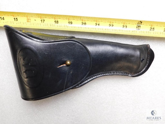 Vintage M1916 Leather Holster Made by Cathey Ent. Fits Colt 1911 Vietnam era