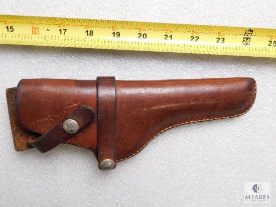 Vintage Leather Holster for Colt Challenger 22 Woodsman Pistol 4.5" Barrel