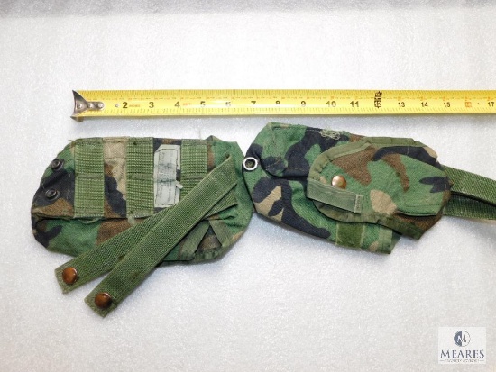 Lot 2 Molle II Double Magazine pouches M16A2 (3 Rounds)