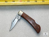 Vintage Case 1981 Collectible Knife XX Tricon Wood Handle