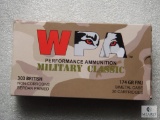 20 Rounds WPA 303 British Ammunition 174 Grain FMJ