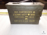 Ammo Box Can with Approx 340 Rounds 9mm Ammunition