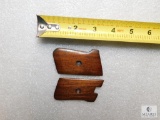 Wood Vintage Grips possibly for Walther 25