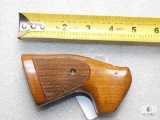 Wood Checkered Grips Fit Colt I or E Frame
