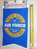 Wool Blend US Air Force Banner Decor New