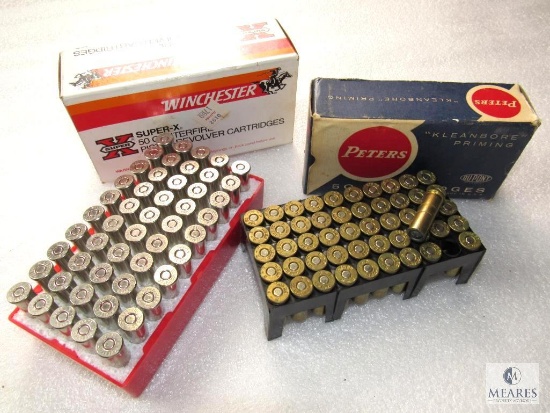 100 Rounds 38 SPL Special Ammunition Police Match & Winchester Ammo