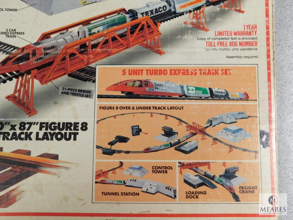 Tyco Turbo Express Freight Train Set Proxibid