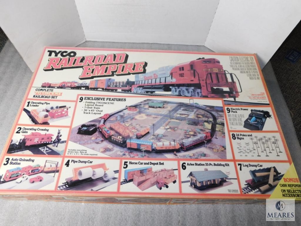 Tyco HO Scale Railroad Empire Train Set 