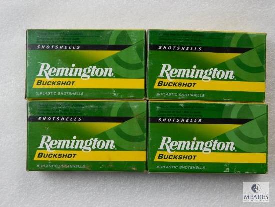 20 rounds Remington 12 gauge buckshot