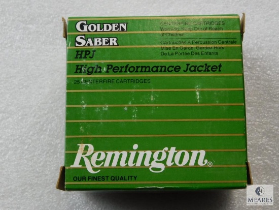 20 rounds Remington Golden Saber .357 Magnum