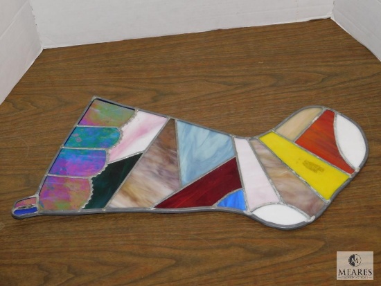 Large Stained Glass Stocking