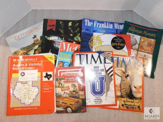 Lot Vintage Magazines & Booklets Gettysburg, Time, The Franklin Mint, Antiques & Collectibles +