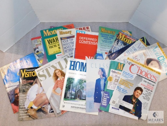 Lot Magazines Style, Money, New Choices, and More!