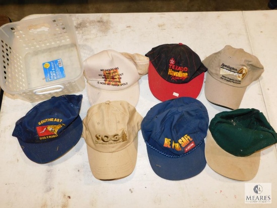 Lot 7 Vintage Baseball Caps / Trucker Hats