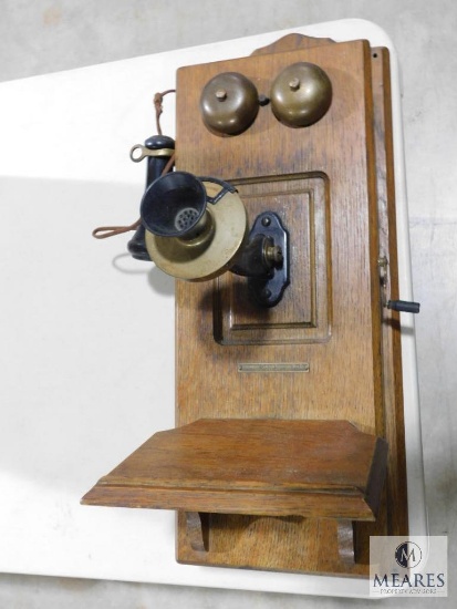 Antique Stromberg Carlson Telephone Wood Vintage