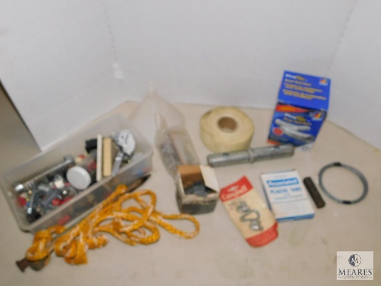 Lot of Household Repair Items Electrical & Plumbing New and Used lot