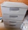 Sterlite 4 drawer storage dresser w/ Horse Medical Health Supplies