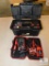 Alleson Multimeter Voltage Test Set & Electrician's Tool box w/ Accessories
