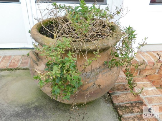 Large Pottery Planter Tan with