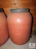 Plastic Barrel Drum with Lid 190 Liters/ 50 Gallon