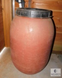 Plastic Barrel Drum with Lid 190 Liters / 50 Gallon