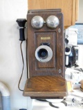 Old Western Electric Wood Telephone 250W