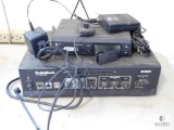 Radio Shack P.A. Amplifier 40 Watt & RE2 Wireless Scanner