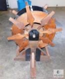 Wood Small Waterfall Wheel Waterwheel 30