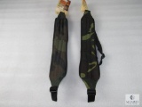 2 New Hunter camo padded cobra rifle slings