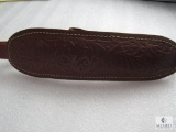 New Leather padded cobra rifle sling