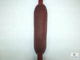 New Hunter leather padded rifle sling fits one inch swivels