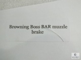 Browning Boss BAR muzzle brake