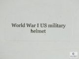World War I US military Helmet