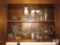 Cabinet Contents Lot of Glass / Crystal Serving Dishes Pitchers Bowls Vases +