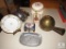 Lot Ceramic Canister Silver Ice Bucket Decorative Plate Copper Pot +