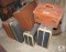 Lot of 6 Vintage Suitcase Luggage Cases