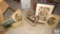 Lot of Vintage Framed Art Picture Prints and Extra Glass Fronts
