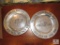 Lot of 2 1979 to 1980 One of One Silver Commemorative Ducks Unlimited Plates