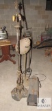 Vintage Floor Lamp, Bug Zapper, and Fan