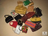 Lot of Ladies Purses Pocketbook Bags