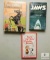 Lot 3 Books You're My Hero Charlie Brown Kids Paperback, Jaws Paperback & Timber Trail Riders