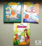 Lot Children's Hardback Books Disney Aristocats, Cartoon Network Collection & Beavis & Butthead