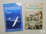 Lot 2 Paperback Books Soaring In America & Road Race Round The World by Robert Jackson