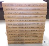 Set 12 Hardback Books Audubon Nature Encyclopedia Volume 1 - 12