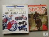 Lot 2 Hardback Books The Motorcycle Book & American Motorcycles Encyclopedia