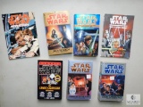 Lot 5 Paperback Book Star Wars & 2 Comic Style Books