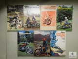 Lot 7 Chilton's Repair Books Honda & Yamaha Motorcycles & Barracuda & Challenger