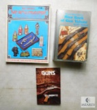 Lot 3 Paperback Price Guide Books Blue Book Value Guns, Guns Library, & Avon Bottle Encyclopedia