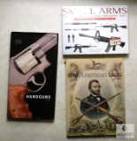 Lot 3 Hardback Book Handguns, The American Gun, and Small Arms 17th Century to Present